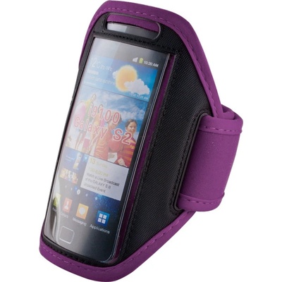 Pouzdro XSports Armband univerzální bicepsové běhání 60 x 115mm - fialové