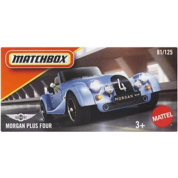 Mattel Мачбокс: малка кола Morgan Plus Four (JBV61)