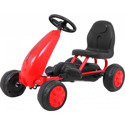 GoKart motokára Červená