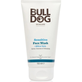 BULLDOG Sensitive Face Wash почистващ гел за лице 150ml