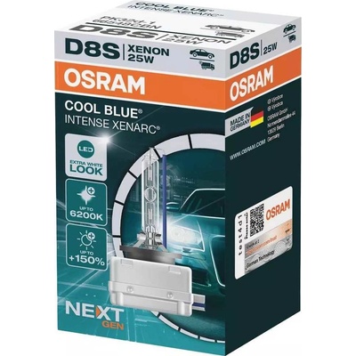 Xenonová výbojka D8S 42V 25W PK32d-1 OSRAM Cool Blue Intense Xenarc 66548CBN, 1 ks