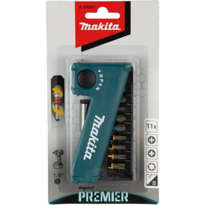 Sada 11ks torzních bitů Makita E-03567