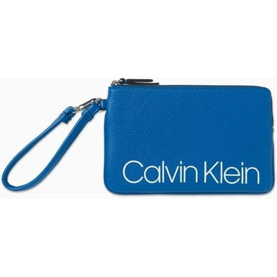 Calvin Klein dámská kabelka příruční Monogram jacquard Logo 440 modrá