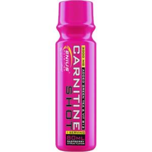 GENIUS NUTRITION L-Carnitine Shot 3000 [80 мл] Малина с цитрус