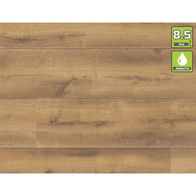 KAINDL ПАРКЕТ ФУРНИРОВАН aqua pro wood О350 8.5мм 32/wr3/ФУРНИР 0.6мм ДЪБ cream (О350)