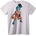 NOONEBRAND Тениска Goku Баскетбол - 2XL, White