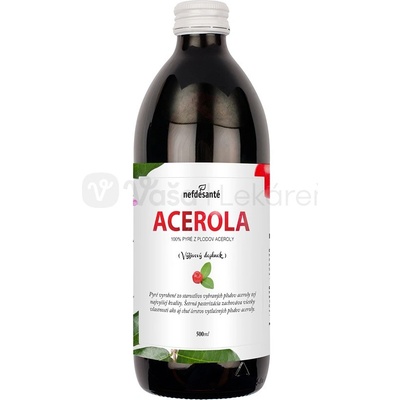 Nefdesanté Acelora pyré z plodov 500 ml