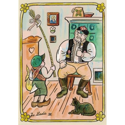 Pohlednice Velikonoce 9 (J. Lada) – Zboží Mobilmania