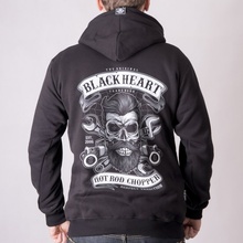 Black Heart pánska mikina Black Heart RESPECT TRADITIONAL black