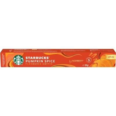 STARBUCKS PUMPKIN SPICE flavoured by NESPRESSO 10 kapslí v balení 51 g