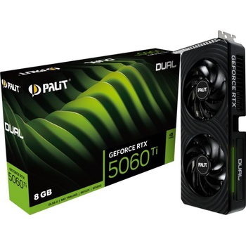 Image 1 of Palit GeForce RTX 5060 Ti Dual 8GB GDDR7 128bit (NE7506T019P1-GB2062D)