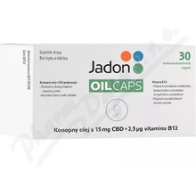 Jadon olejové kapsuly CBD s konopným olejom 15mg CBD+B12 30 kapsúl