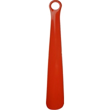 Obouvací lžíce kovová 30 cm červená