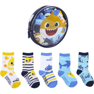 Cerdá Baby Shark 5PACK detské ponožky viacfarebné
