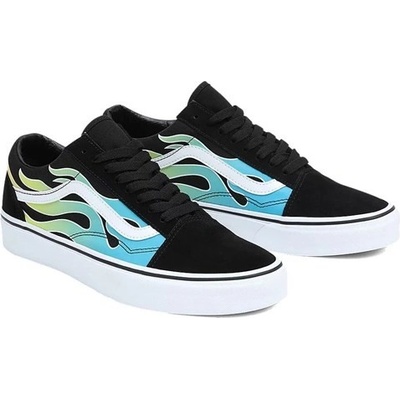 Vans Old Skool Glow Flame Black White