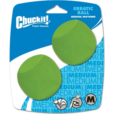 Chuckit Erratic Ball M 6 cm 2ks