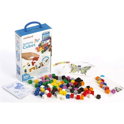 Miniland Aktívne kocky 100 ks