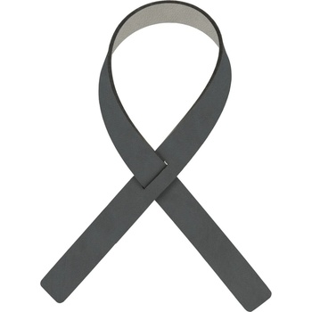 LIND DNA Пръстен за салфетки fold nupo 30 см, комплект от 4 бр. , антрацит / прозрачен сив, кожа, lind dna (lind98485)