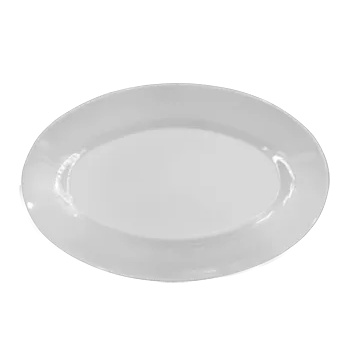 Image 1 of Kulsan Kn-Елипса меламин 24см. БЯЛО(018) (015006)