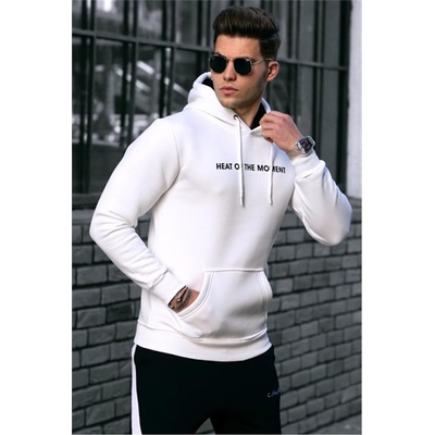 Madmext Мъжки суитчър - Бял 301861 (301861_Бяло)