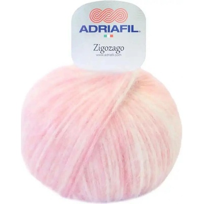 Adriafil ZigoZago 81 Růžová