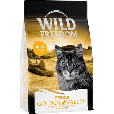 Wild Freedom Adult Golden Valley Sterilised králičie bez obilnín 2 x 6,5 kg