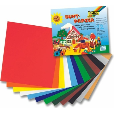 Folia blok s pogumovanými papíry 14 × 20 cm