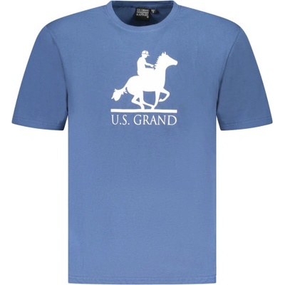 U. s. grand polo Тениска с къс ръкав за мъже us grand polo, Размер 3xl, Цвят Синьо (au02646_bl2jeans)