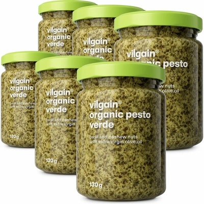 Multipack 6 ks X 130 g - Vilgain Pesto BIO verde