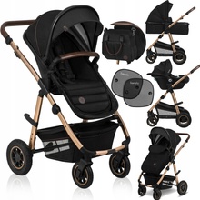 Lionelo Kombinovaný AMBER 3IN1 Black onyx 2023