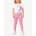Chicco Girls Leggings And Tee Set Dark Pink