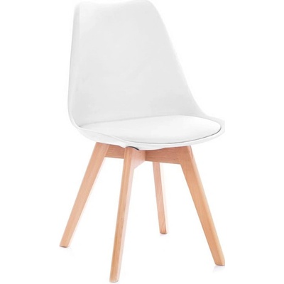 Textilomanie Bali Mark bílá s bukovými nohami