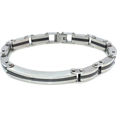 Jan Kos jewellery náramek z oceli 12117282