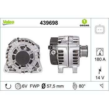 Generátor VALEO 439698