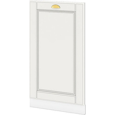 ИРИМ Врата за вградена съдомиялна Сити БФ-Бяло мат-09-38 45 см