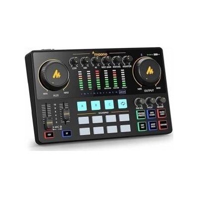 Maono Sound Card Sound Card Music Mixer VLOG for Phone Computer Maono/AME2