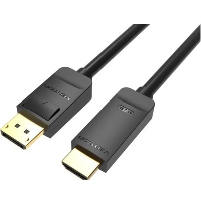 Vention Displayport 4K - HDMI, (черен), 1, 5 м, кабел