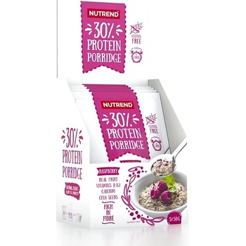 Nutrend Protein Porridge, малина, 5 сашета, Nutrend