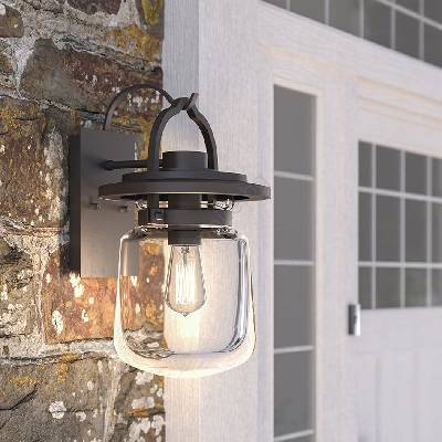 Elstead Lighting Quintiesse QN-LASALLE-M-WT Външна стенна лампа LASALLE M 1xE27/60W/230V IP44 бронзова (ED1076)