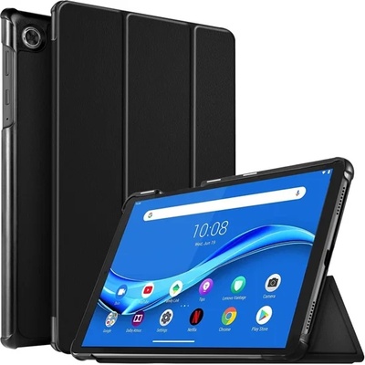 Gigapack Lenovo Tab M10 FHD Plus GIGAPACK Tok стоящ, с кожен ефект, активен FLIP, държач за настолен компютър, ЧЕРЕН GP-95399 (GP-95399)