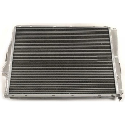 Hlinikový závodní chladič Jap Parts BMW E46 316i-330i CI/XI/TI + 1.8/2.0/3.0D + M3 (98-06) - bajonet