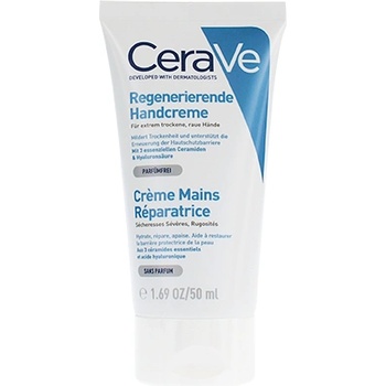 CeraVe Reparative Hand Cream възстановяващ крем за изключително суха и груба кожа на ръцете 50 мл