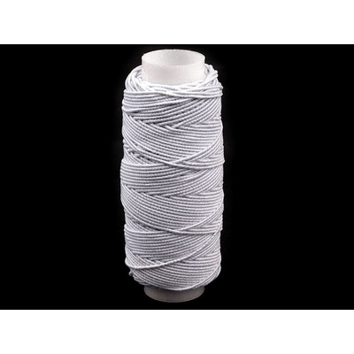 Pružné nitě 25 m 1 Off White