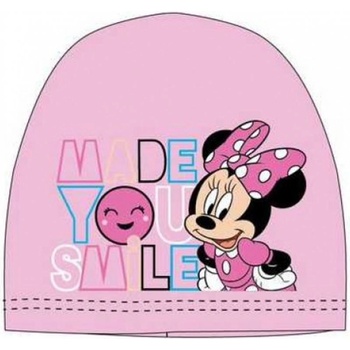 Setino dívčí čepice Minnie Mouse světle růžová
