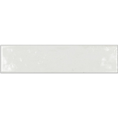 Ecoceramic Asly white 7,5 x 30 cm bílá 0,56m²