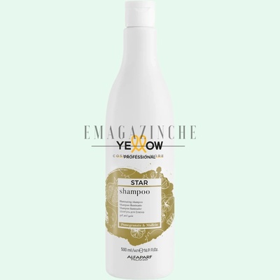 Yellow Professional Alfaparf Milano Alfaparf Yellow Професионален шампоан за блясък за всеки тип коса 500 мл. Star Illuminating shampoo (0315090)