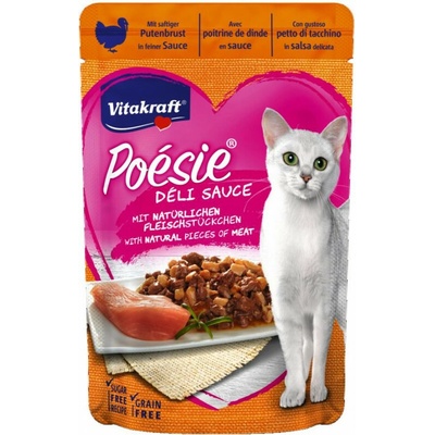 Vitakraft Poésie Déli sauce s morčacím mäsom v šťave 85 g
