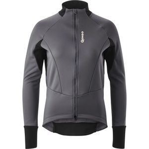Gonso Дамско термо яке за колоездене Gonso Women's Road Jacket Softshell Cycling jacket - Mercury Grey - размер 48 (EU) (151-0782-0218)