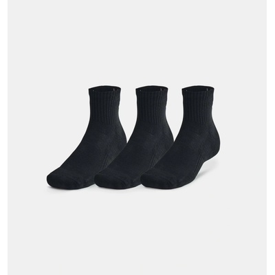 Under Armour ponožky Training Cotton 3pk Qtr černá