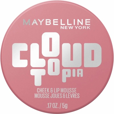 Maybelline Multifunkčná pena na pery a tváre CloudTopia Mousse 08 Enchanted Mauve 5 g